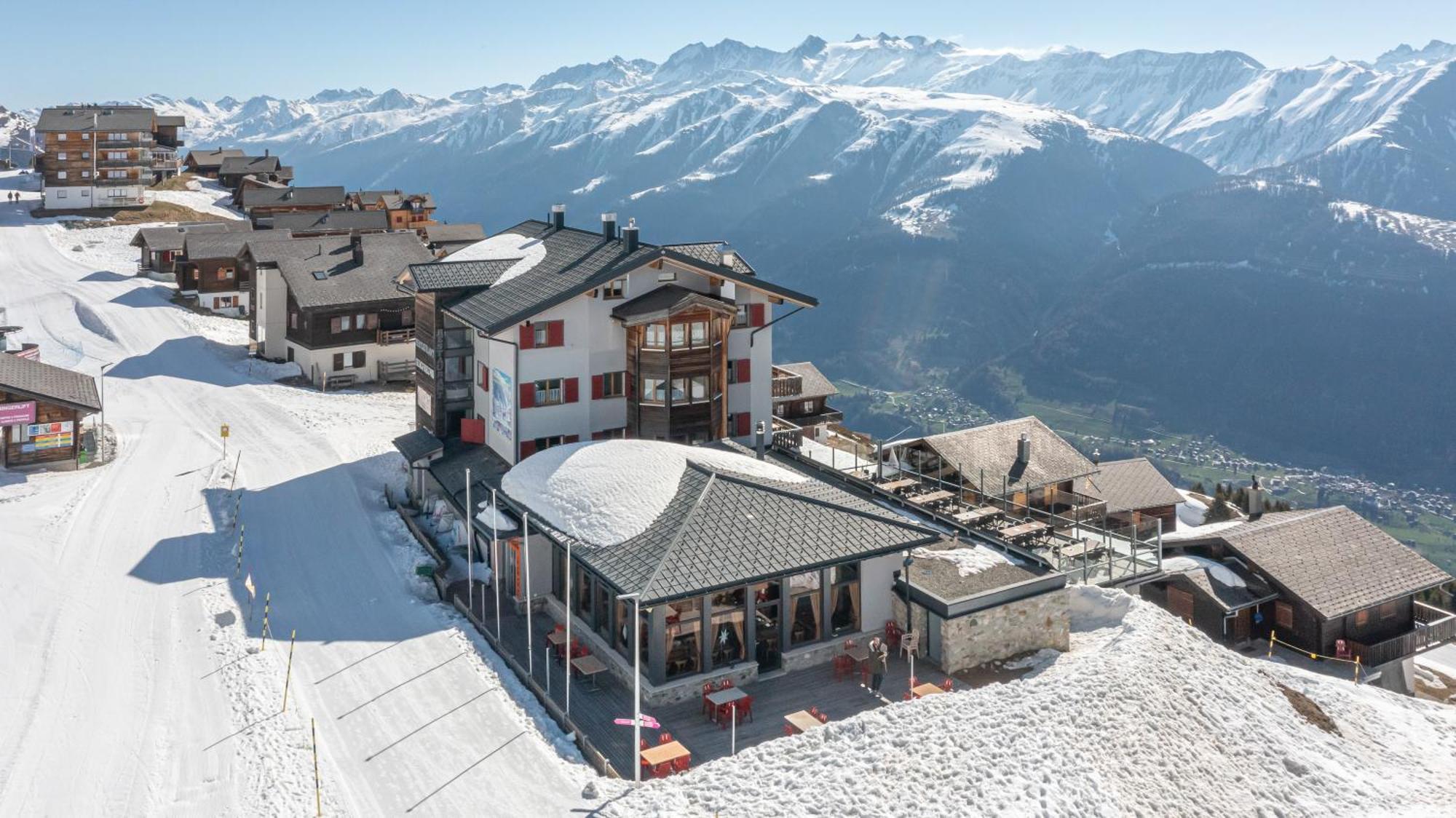 Appartmenthaus Bergfreund Fiesch Exteriér fotografie