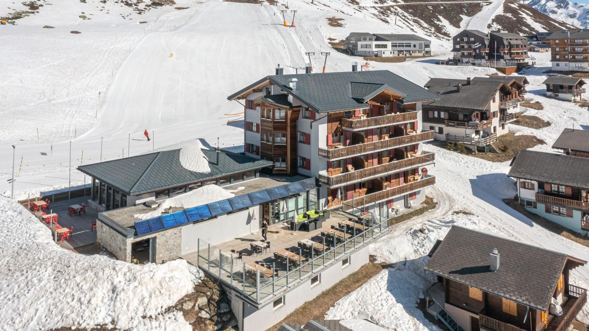 Appartmenthaus Bergfreund Fiesch Exteriér fotografie