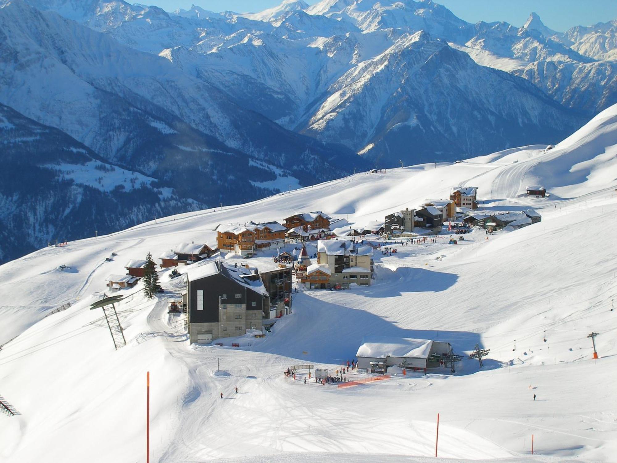 Appartmenthaus Bergfreund Fiesch Exteriér fotografie